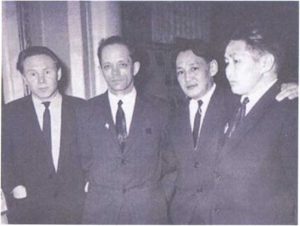 П.П. Капустин с коллегами